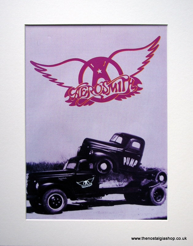 Aerosmith Pump. Original advert 1989 (ref AD903)