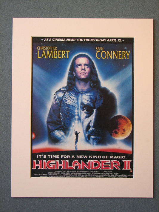 Highlander II 1991 Original advert (ref AD447)