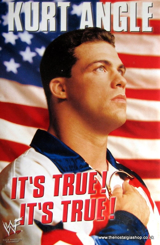 Kurt Angle It's True! It's True! Wrestling Superstar. 2001 (ref b68)