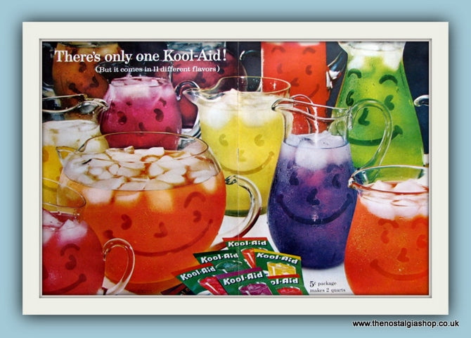Kool-Aid Drinks. Original Advert 1961 (ref AD8149)