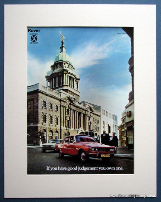 Rover 1974 Original Advert (ref AD 1631)