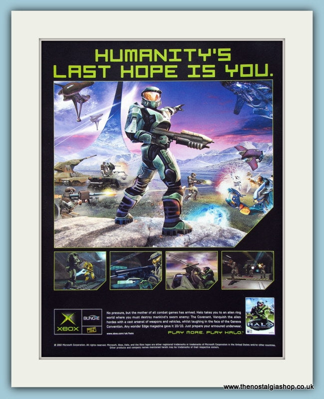 Halo, Original Advert 2002. (ref AD4023)