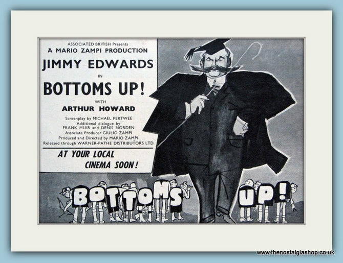 Bottoms Up, 1960 Original Advert (ref AD3188)