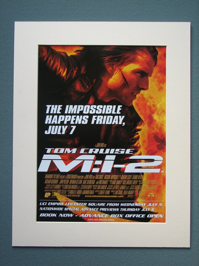 Mission Impossible 2 2000 Original advert (ref AD785)