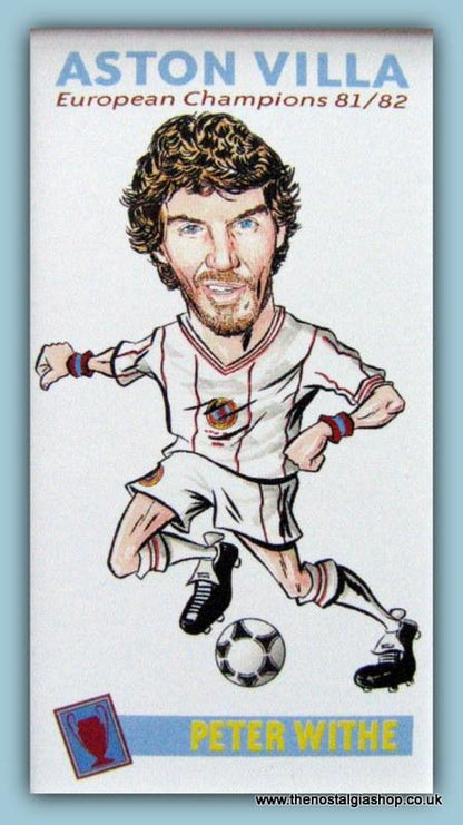 Aston Villa European Champions 1981/82 Football Card Set