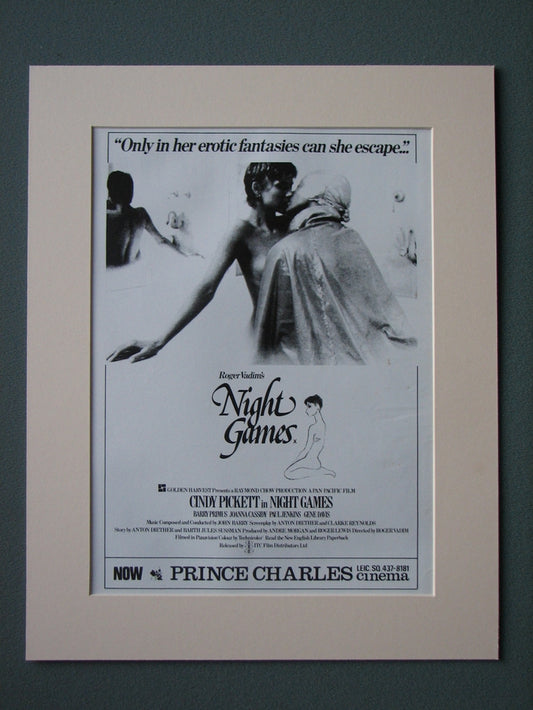 Night Games 1980 Original advert (ref AD510)