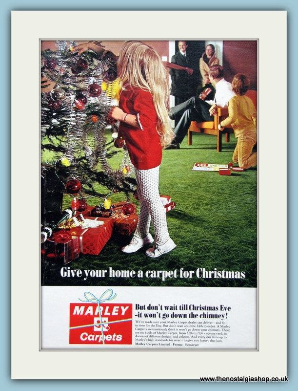 Marley Carpets. Original Advert 1967 (ref AD2545)
