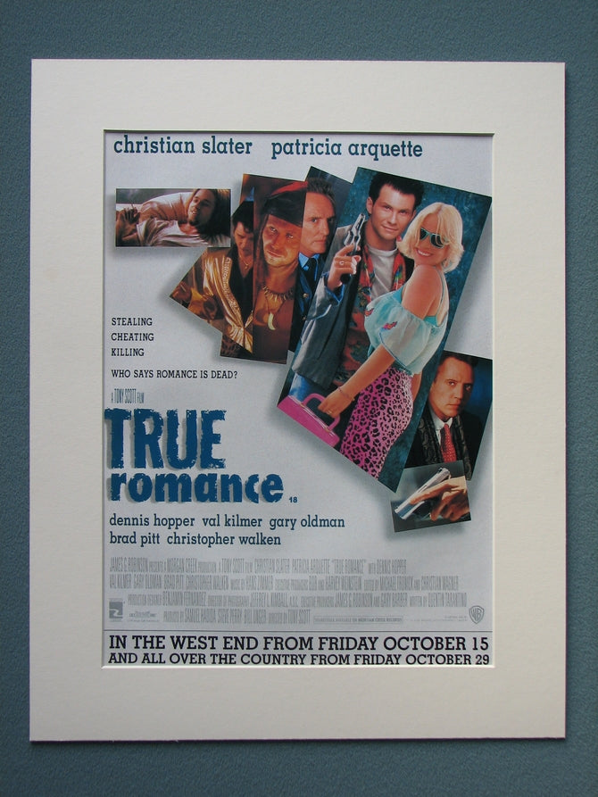 True Romance 1993 Original advert (ref AD778)