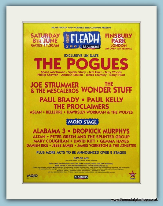 Fleadh Festival Advert 2002 June (ref AD3360)