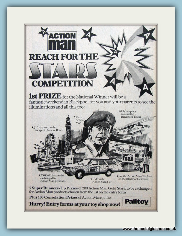 Action Man Reach For The Stars Competition Original Advert 1979 (ref AD6461)