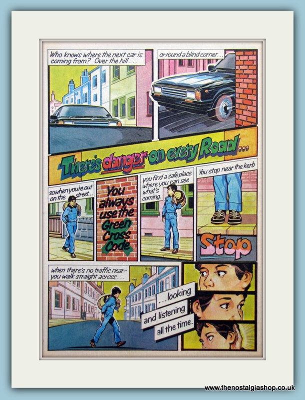 Green Cross Code 2 Original Adverts 1981 (ref AD2623)