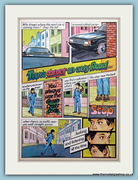 Green Cross Code 2 Original Adverts 1981 (ref AD2623)