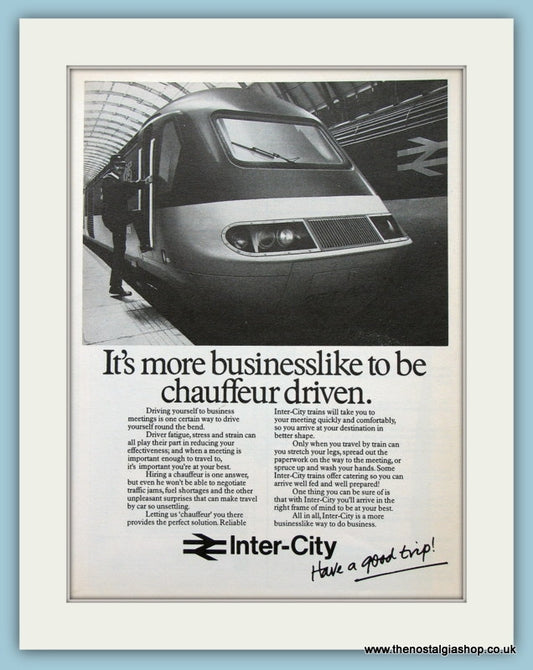 Inter-City Original Advert 1980 (ref AD2296)