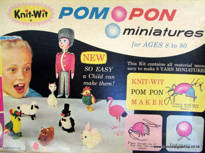 Pom Pon Miniatures 1963 by Knit Wit (ref Nos102)