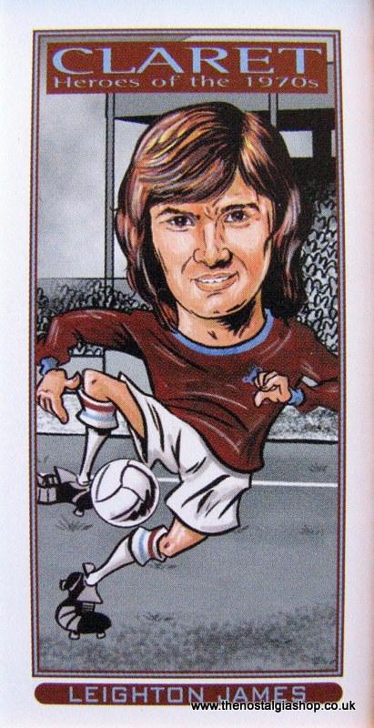 Burnley Claret, Heroes of the 1970's, Football Card Set