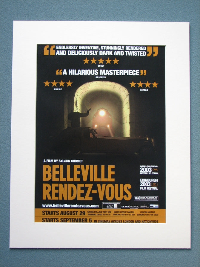 Belleville Rendez-vous 2003 Original advert (ref AD783)