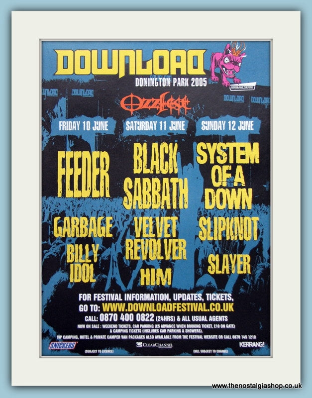 Download Music Festival Advert 2005 (ref AD3371)