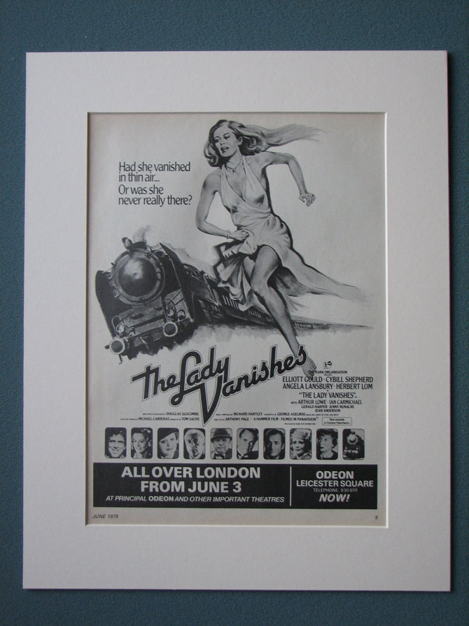 The Lady Vanishes 1979 Original advert (ref AD505)