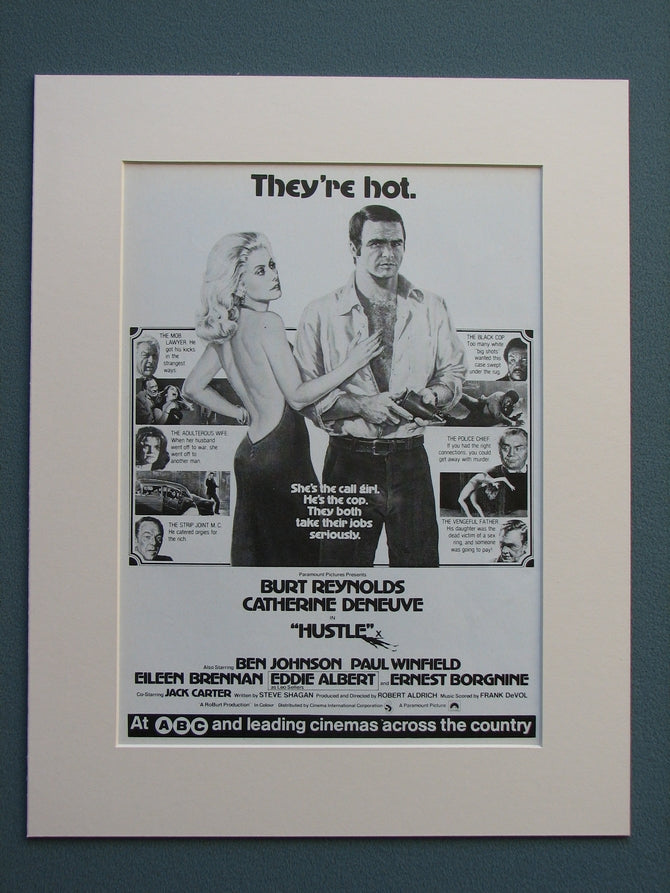 Hustle 1976 Original advert (ref AD623)