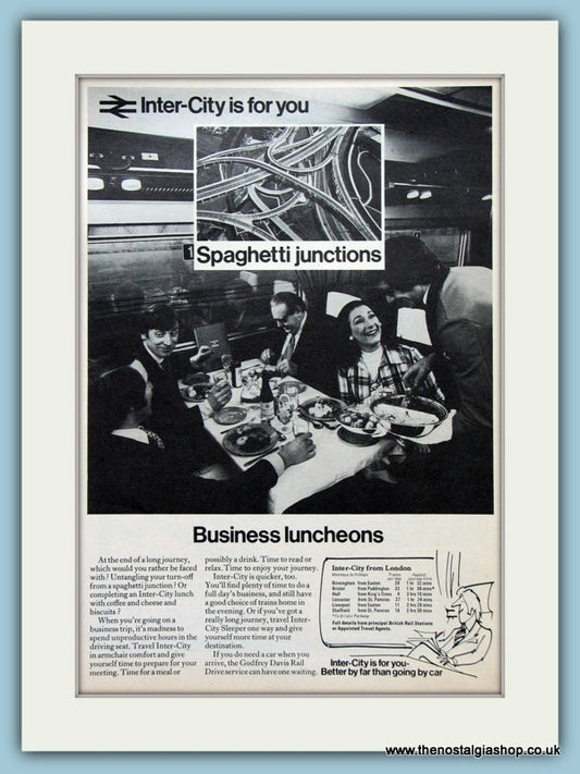 Inter-City Original Advert 1973 (ref AD2287)