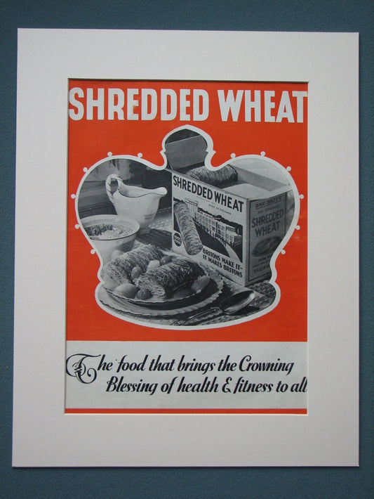 Shredded Wheat 1937 Original advert (ref AD819)