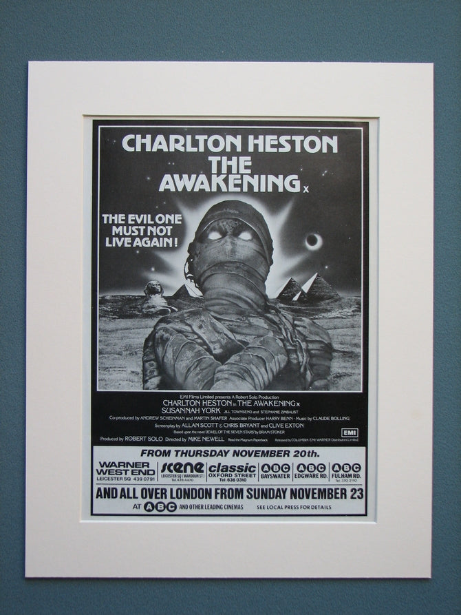 The Awakening 1980 Original advert (ref AD600)