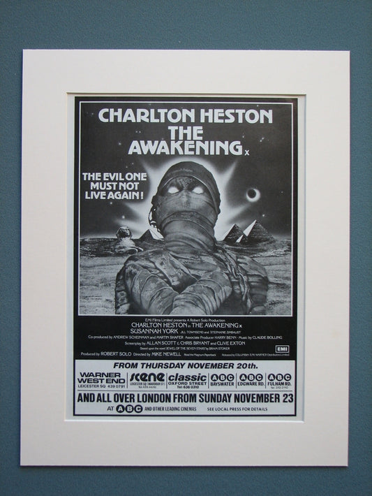 The Awakening 1980 Original advert (ref AD600)