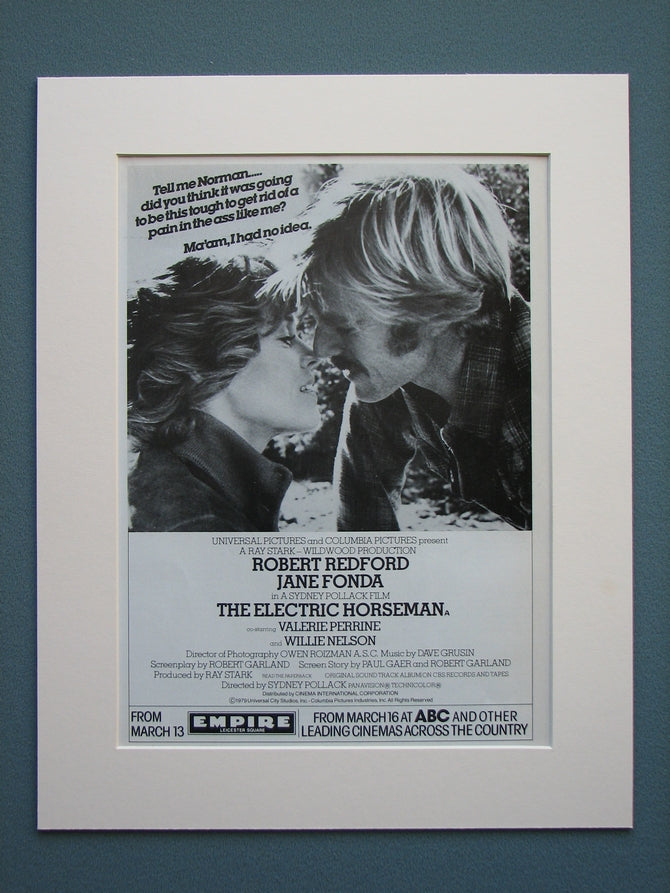 The Electric Horseman 1979 Original Advert (ref AD569)