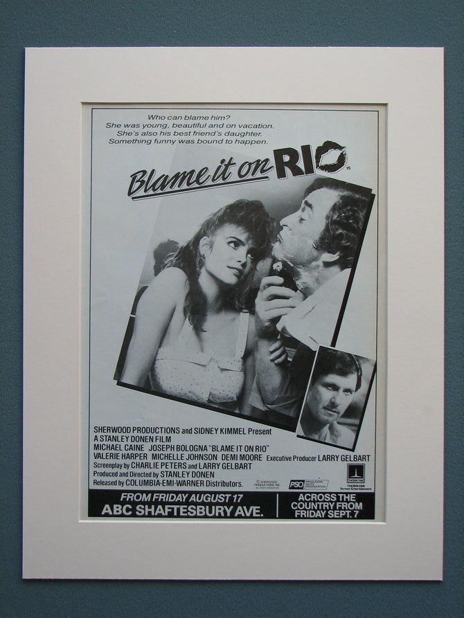 Blame It On Rio1984 Original Advert (ref AD565)