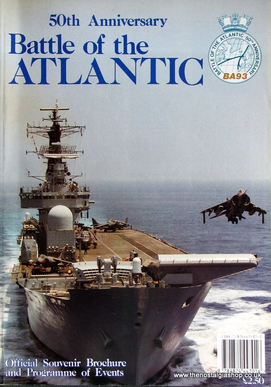 Battle of The Atlantic 50th Anniversary Brochure. (ref B86)