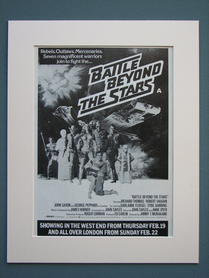 Battle Beyond The Stars Original Advert 1980 (ref AD593)