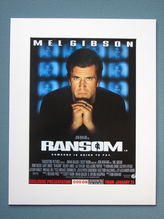 Ransom 1997 Original advert (ref AD773)