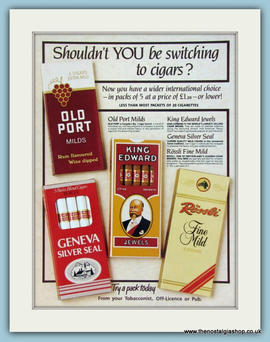 Cigars, buy Them! Original Advert 1986 (ref AD6037)