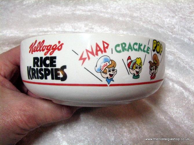 Kellog's Rice Krispies Cereal Bowl 1987. (ref Nos008)