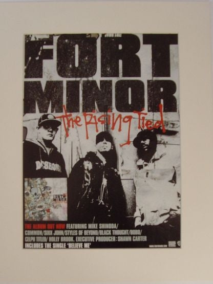 Fort Minor - The Rising Tied 2005 original advert(AD5054K)