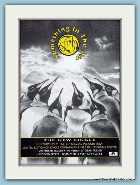 Fish-Something In The Air 1992 Original Advert (ref AD2926)