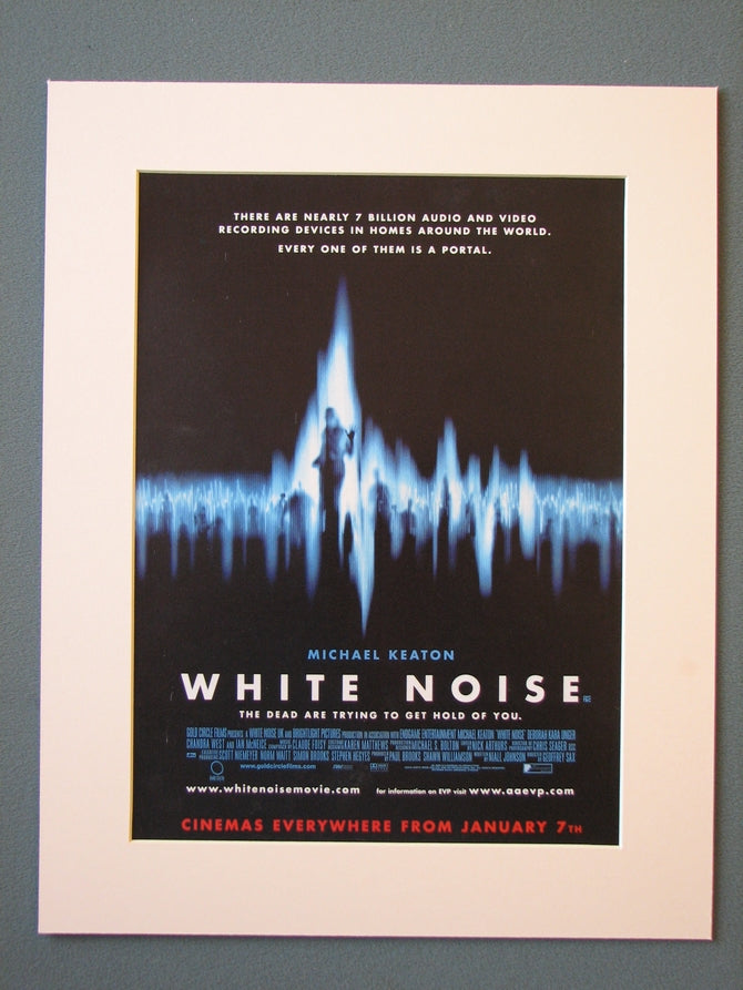White Noise 2005 Original advert (ref AD420)