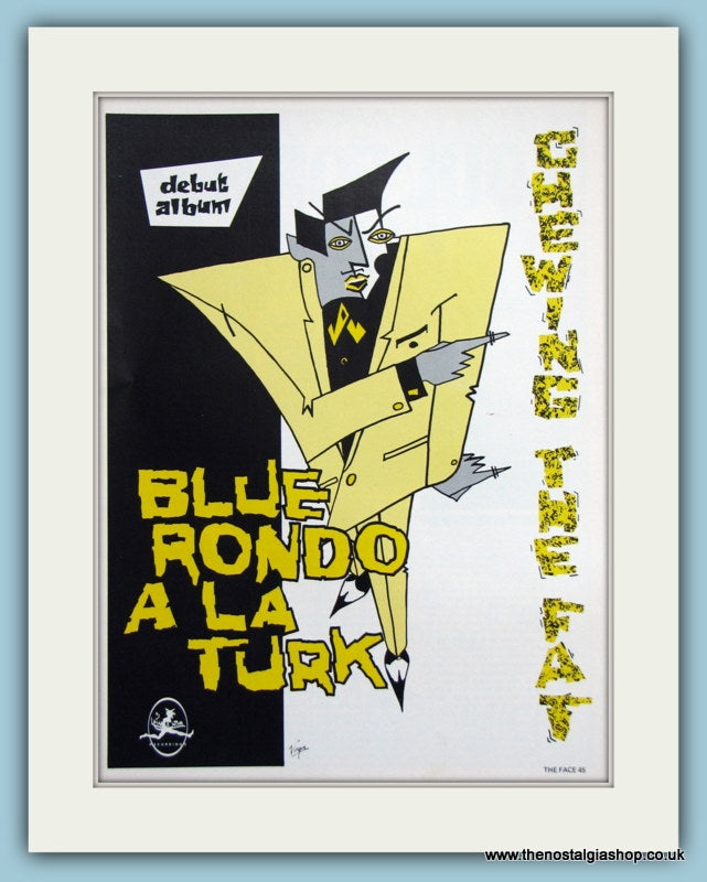 Blue Rondo A La Turk 1982 Original Advert (ref AD2902)
