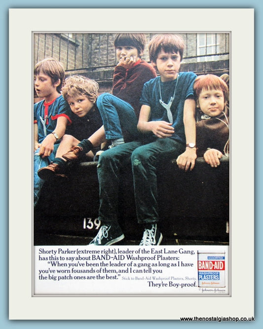 Johnson & Johnson Band-Aid Plasters Original Advert 1970 (ref AD3656)