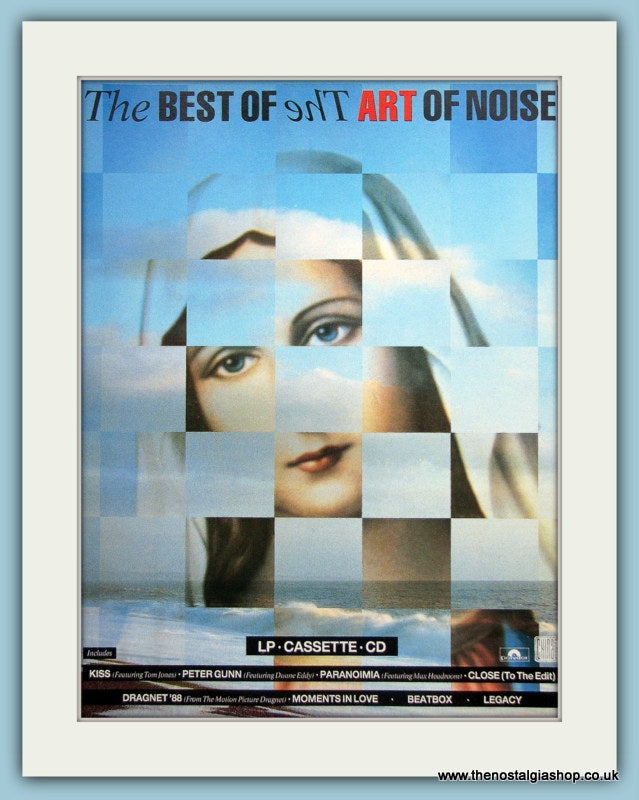 Art of Noise. The Best Of. Original Advert 1992 (ref AD3095)