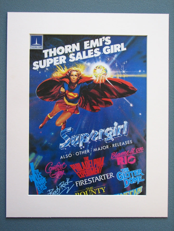 Supergirl Sales advert 1985 (ref AD742)