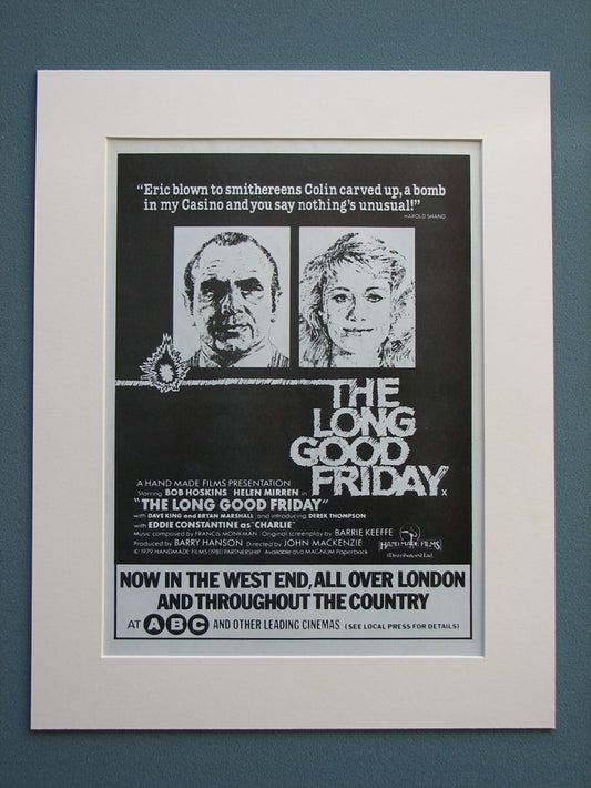 The Long Good Friday 1981 Original advert (ref AD635)