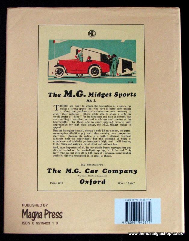 M.G. Road Cars Volume One 1929-1936 (ref b113)