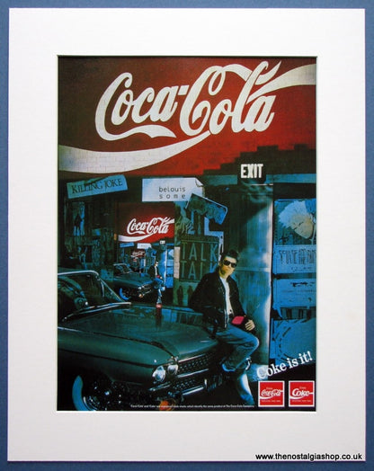 Coca-Cola Set Of 3 Original Adverts 1986 (ref AD1002)