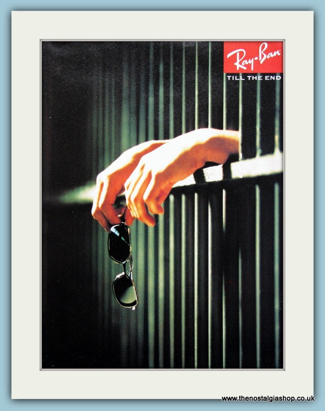 Ray-Ban Sunglasses Original Advert 1997 (ref AD2248)