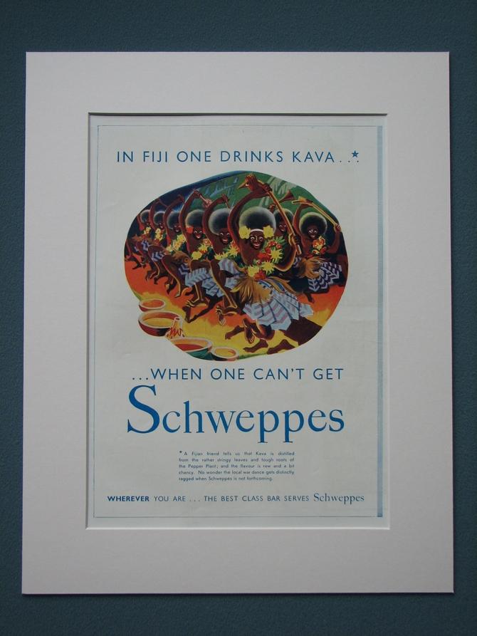 Schweppes Set of 4 Original adverts 1930's (ref AD812)