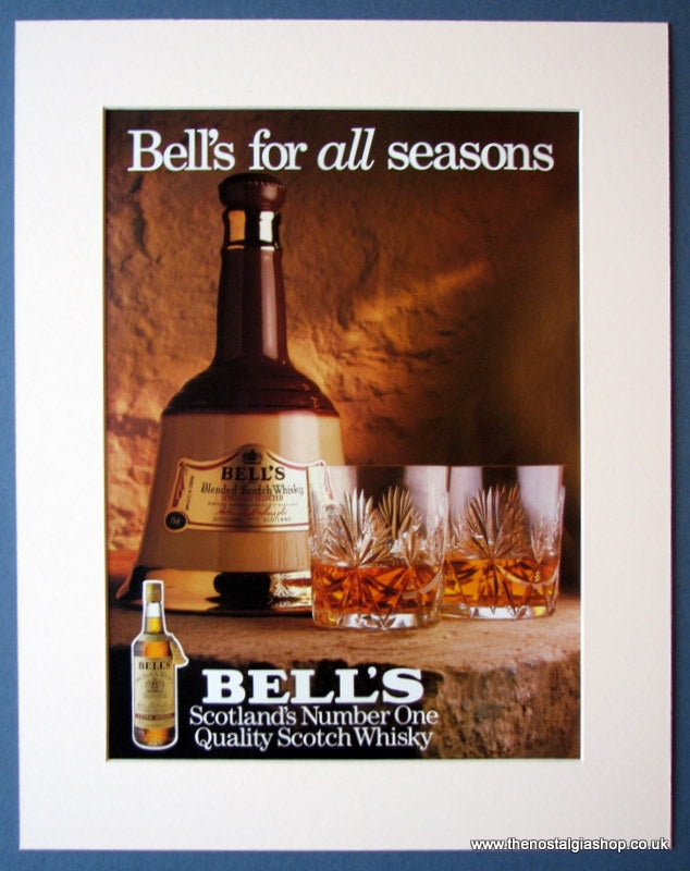 Bell's Scotch Whisky. Original advert 1986 (ref AD1192)