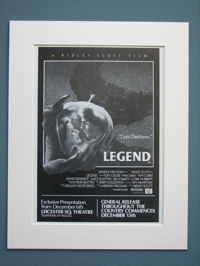 Legend 1985 Original advert (ref AD609)