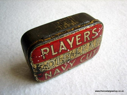 Players Gold Leaf Navy Cut Tin. (ref Nos028)