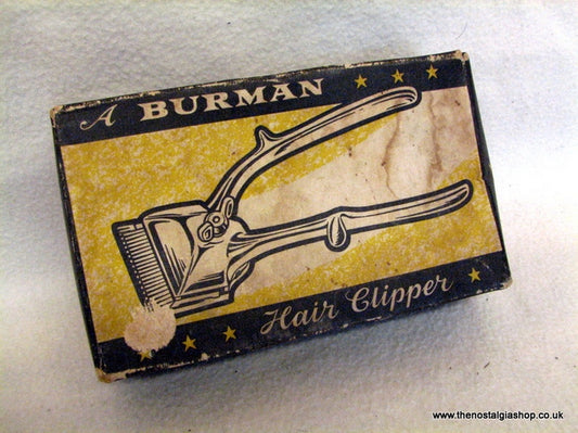 Burman Hair Clippers 1960s Boxed (ref Nos108)